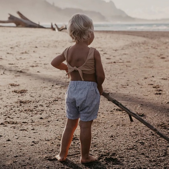 The Simple Folk Bikini Top Desert Neutral Tan Cream - Picture 8 of 16